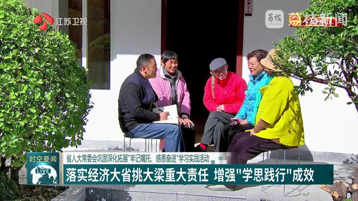 【人大新視點(diǎn)】省人大常委會(huì)鞏固深化拓展“牢記囑托、感恩奮進(jìn)”學(xué)習(xí)實(shí)踐活動(dòng) 落實(shí)經(jīng)濟(jì)大省挑大梁重大責(zé)任 增強(qiáng)“學(xué)思踐行”成效